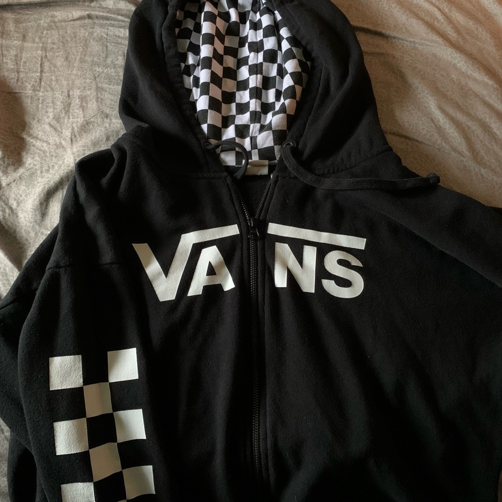Vans checkered hoodie
